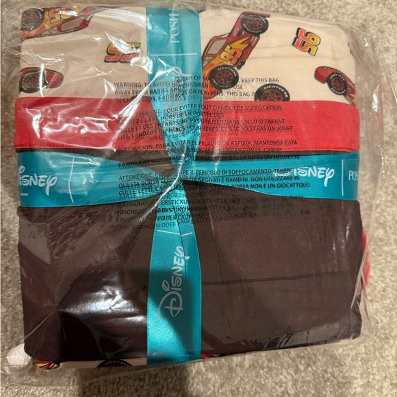 Posh Peanut Lightning McQueen Luxe Patoo Blanket - Picture 3 of 4